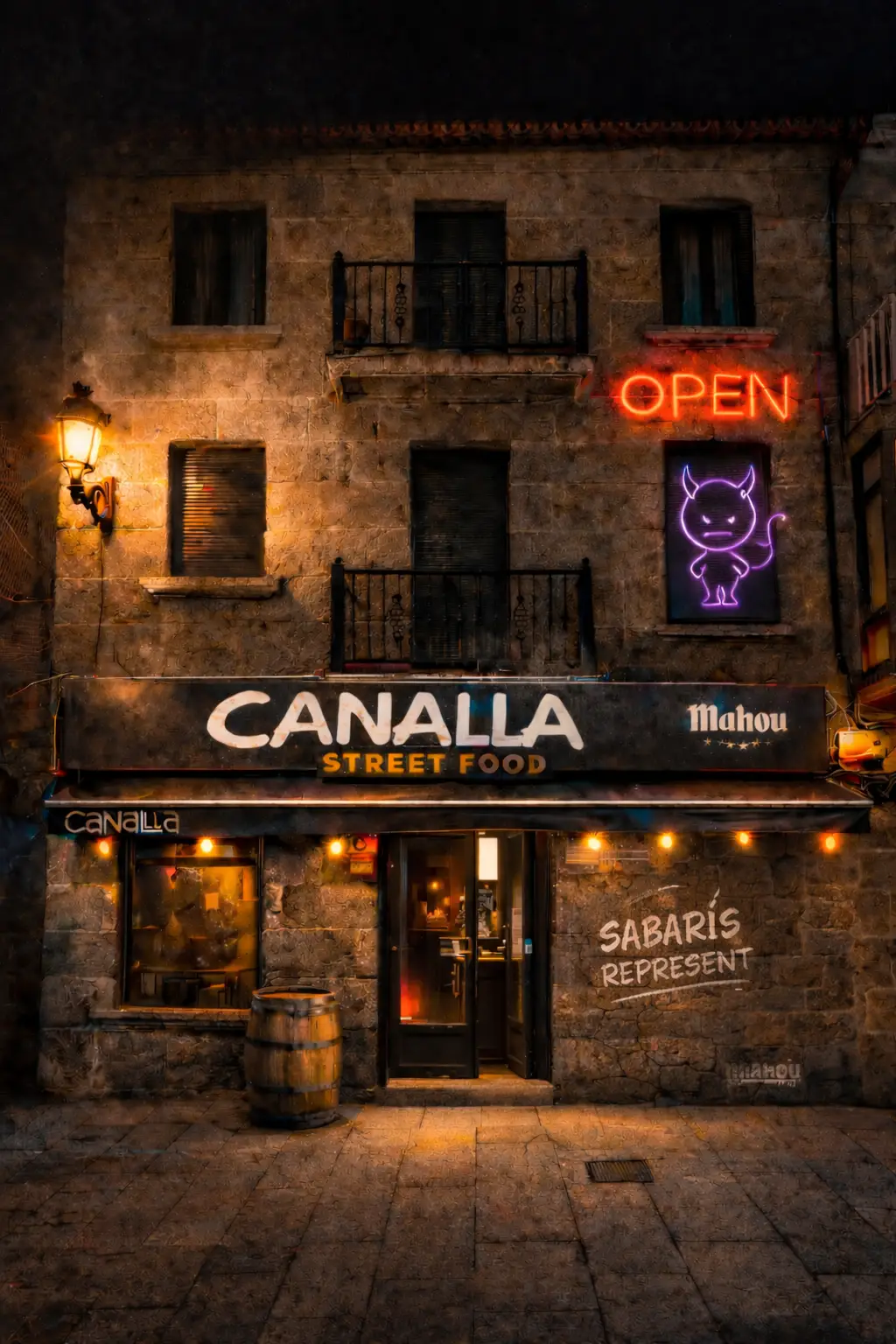 Platos de Canalla Street Food y Restaurant
